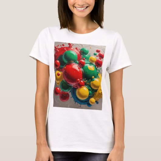 T-shirt chemise à poupée 424z (Devant)