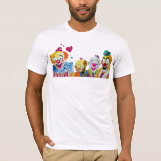 T-shirt Chemise à quatre clowns