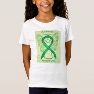 T-Shirt Chemise à ruban de l'environnement de sensibilisat