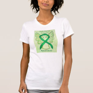 T-shirt Chemise à ruban de l'environnement de sensibilisat