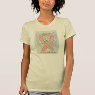 T-shirt Chemise à ruban de sensibilisation au cancer de l'