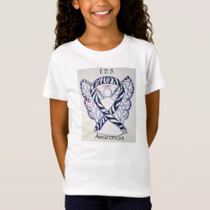 T-Shirt Chemise à ruban de sensibilisation au syndrome d'E