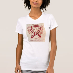 T-shirt Chemise à ruban pour la sensibilisation au cancer 