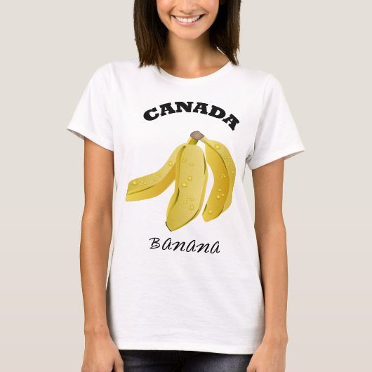 T-shirt Chemise à thème Banana Canada (Devant)