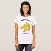 T-shirt Chemise à thème Banana Canada (Devant entier)