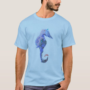 T-shirt Chemise abstraite d'hippocampe