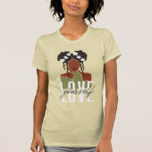 T-shirt Chemise Afro-Américaine (Devant)