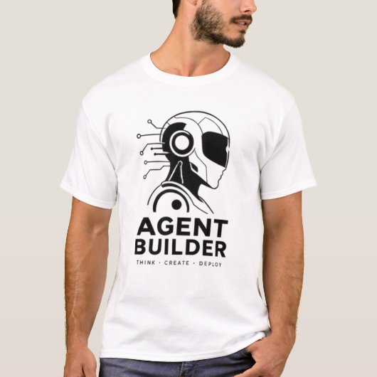 T-shirt Chemise Agent Builder AI (Devant)