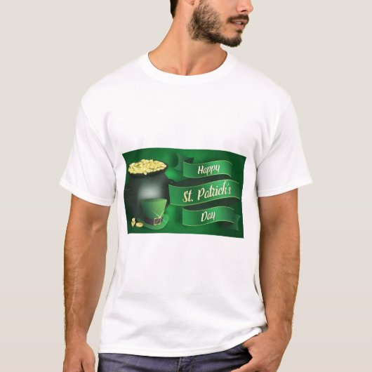 T-shirt Chemise AIH de la Saint-Patrick (Devant)