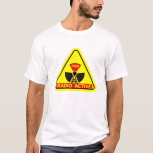 T-shirt Chemise Amateur de Radio Amateur Actif