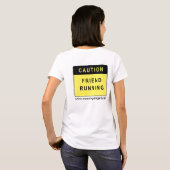 T-shirt Chemise-Ami courant d'anges (Dos entier)