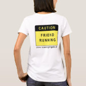T-shirt Chemise-Ami courant d'anges (Dos)