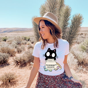 T-shirt Chemise Amoureux des chats amusante, Santé mentale