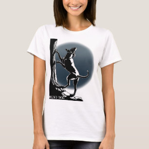T-shirt Chemise Amoureux des chiens sur mesure pour femme