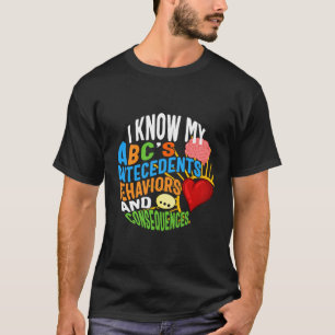 T-shirt Chemise Analyste Comportementale, je connais le ce