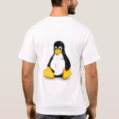 T-shirt Chemise Android et Tux (Dos)