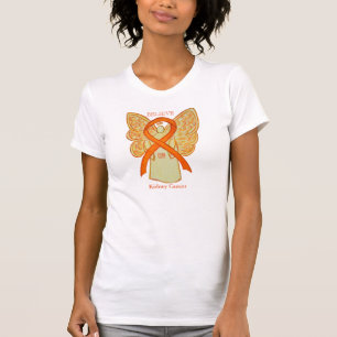 T-shirt Chemise Ange Ribbon Sensibilisation au cancer du r