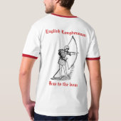 T-shirt Chemise anglaise de Longbowman (Dos entier)