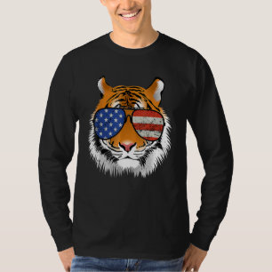 T-shirt Chemise Anniversaire Pour Garçon Cool Tigre Stripe