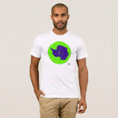 T-shirt Chemise antarctique d'impression de CYCAD (Devant entier)