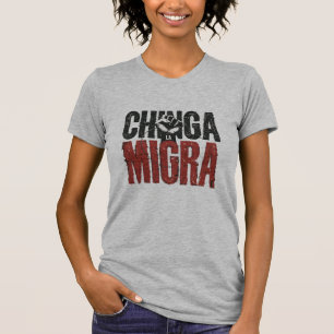 T-shirt Chemise anti-ICE Chinga La Migra -Résistance Vinta