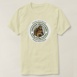 T-shirt Chemise "Anti-Social" Freedom Squatchers (v2)