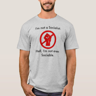 T-shirt Chemise Anti-Socialiste insociable