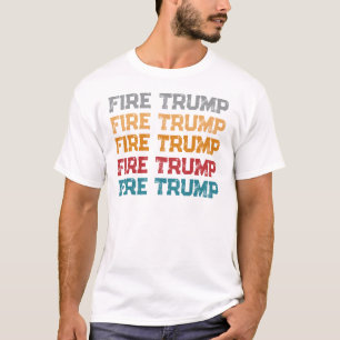 T-shirt Chemise anti-Trump rétro