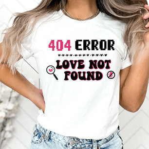 T-shirt Chemise anti-Valentin drôle, Erreur d'amour introu