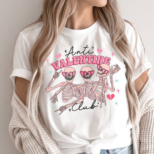 T-shirt Chemise anti-Valentin, Funny Valentine