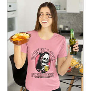 T-shirt Chemise anti-Valentin, Oubliez l'amour