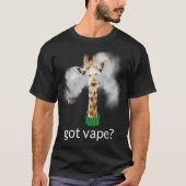 T-shirt Chemise APE | Obtenu Vape Giraffe DK VapeGoat™ (Devant)