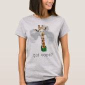T-shirt Chemise APE | Obtenu Vape Giraffe | VapeGoat™ (Devant)