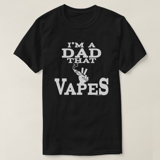 T-shirt Chemise APE | Papa que Vapes | VapeGoat™ (Design devant)