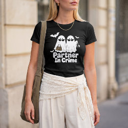 T-shirt Chemise assortie de partenaire de crime | Glam Hal