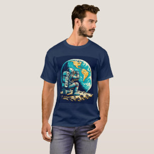 T-SHIRT CHEMISE ASTRONAUTE