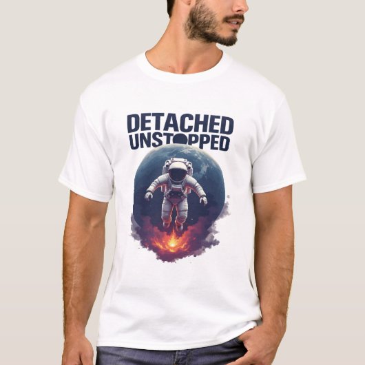T-shirt Chemise astronaute détachée mais imparable - Futur (Devant)