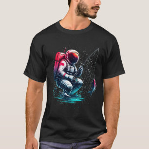 T-shirt Chemise Astronaute Lune Espace Chemise Galaxie Gal