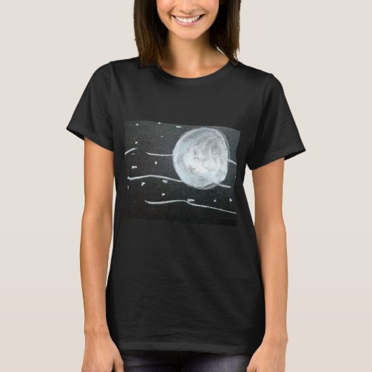 T-shirt Chemise au clair de lune (Devant)