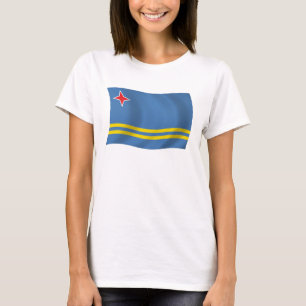 T-shirt Chemise au drapeau d'Aruba