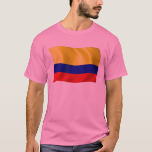 T-shirt Chemise au drapeau de Colombie