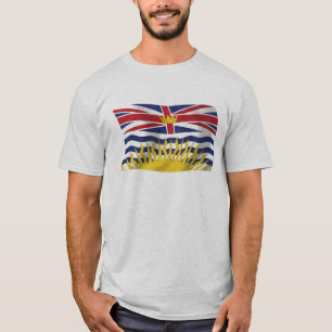 T-shirt Chemise au drapeau de la Colombie-Britannique