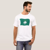 T-shirt Chemise au drapeau de Macao (Devant entier)