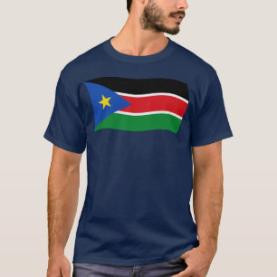 T-shirt Chemise au drapeau du Soudan du Sud