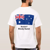 T-shirt Chemise, australienne ! ! ! Australien ! ! ! (Dos)