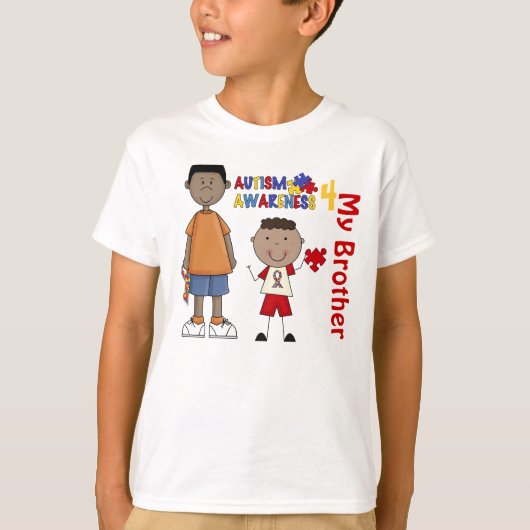 T-shirt Chemise Autisme AW 4BRO2 (Devant)