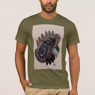 T-shirt Chemise avec dessin d'art abstrait de Robert Vince