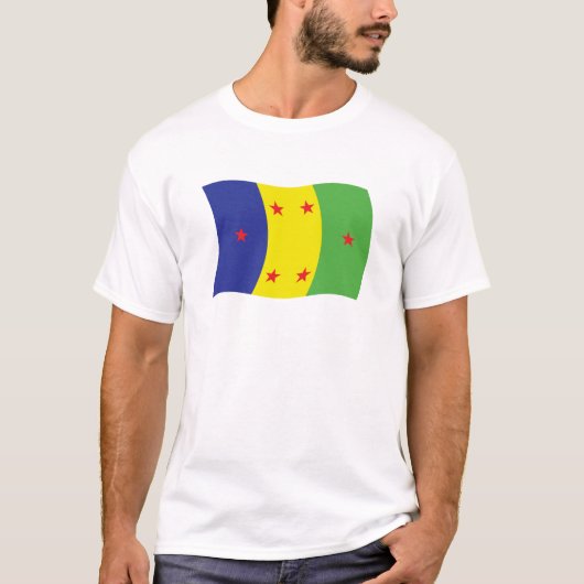 T-shirt Chemise avec drapeau du peuple Ogoni (Devant)