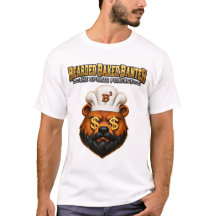 Chemise avec grand logo d'ours de Bearded Baker Br