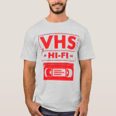 T-shirt Chemise avec logo VHS (Devant)